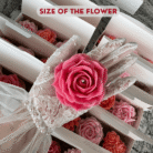 example of size of the scented candle L ideal as wedding or corporate gift