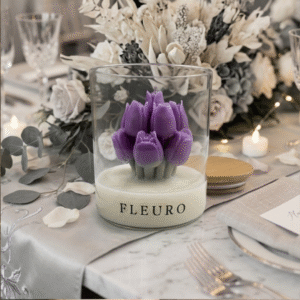 tulips in 400 ml jar wedding gift